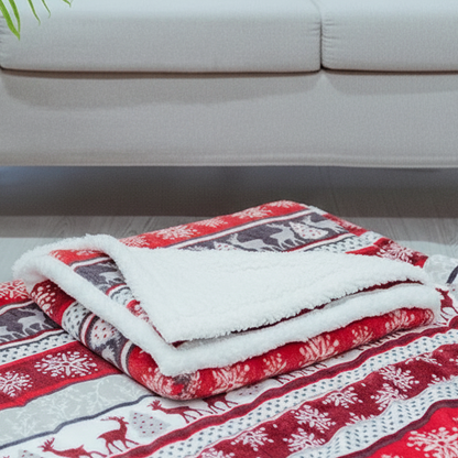Plaid de Noël tout doux