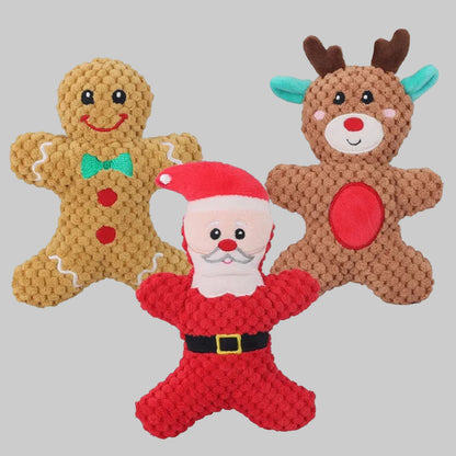 Set de 5 Peluches de Noël