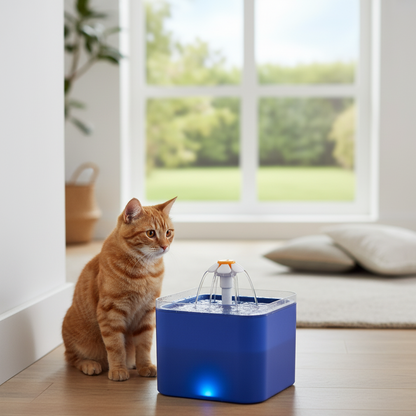 Fontaine à eau pour chien et chat